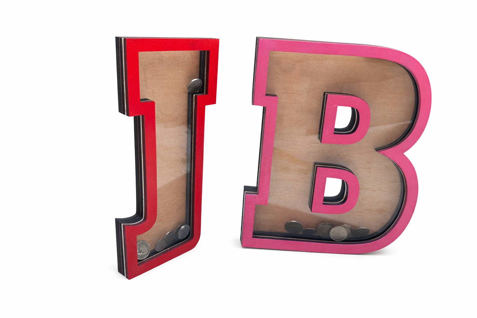 Letter Piggy Bank
