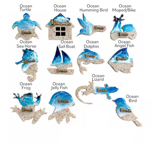 Bermuda Ocean Collection Ornaments